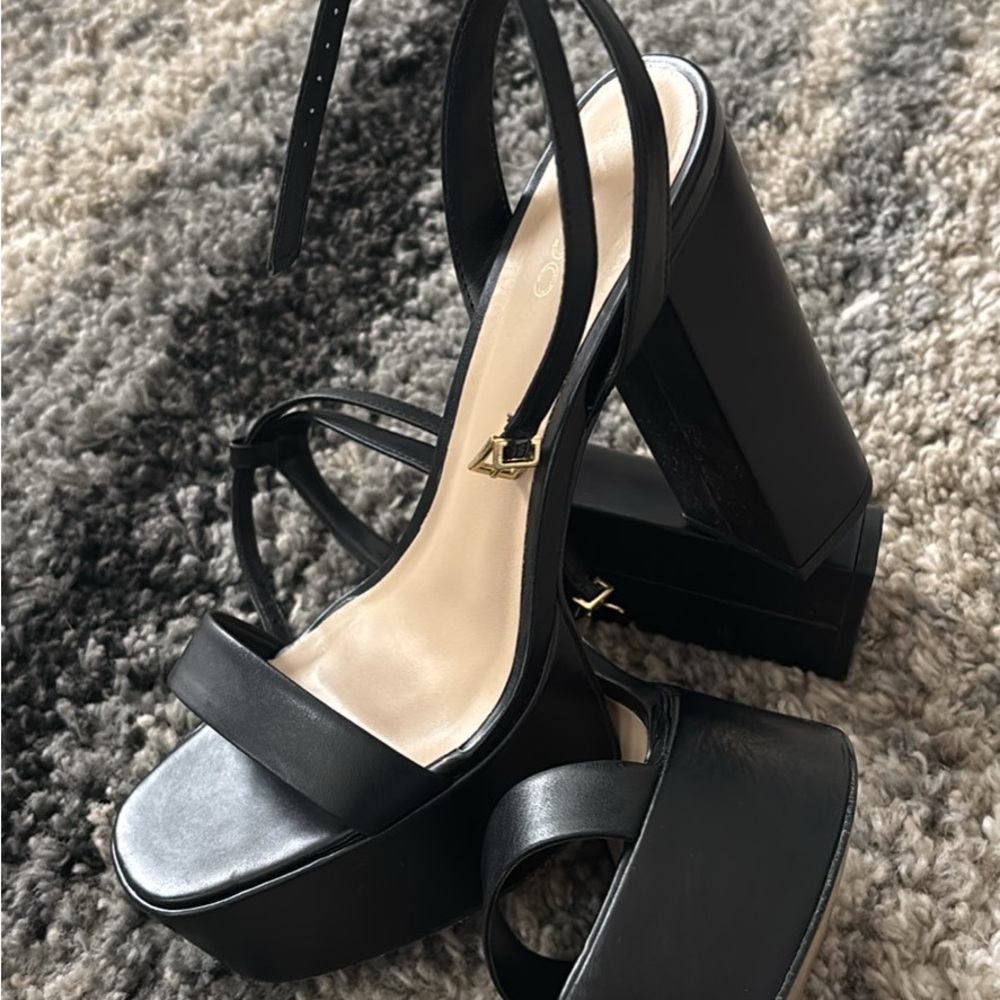 Black heels